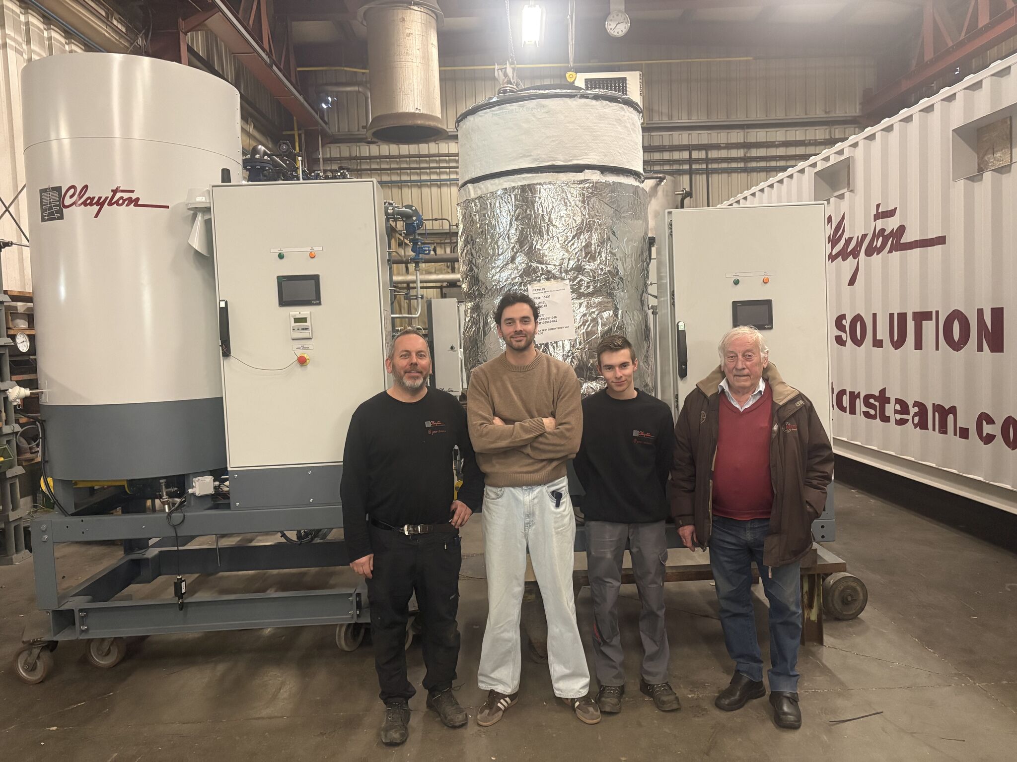 Clayton is a family business in more than one level.