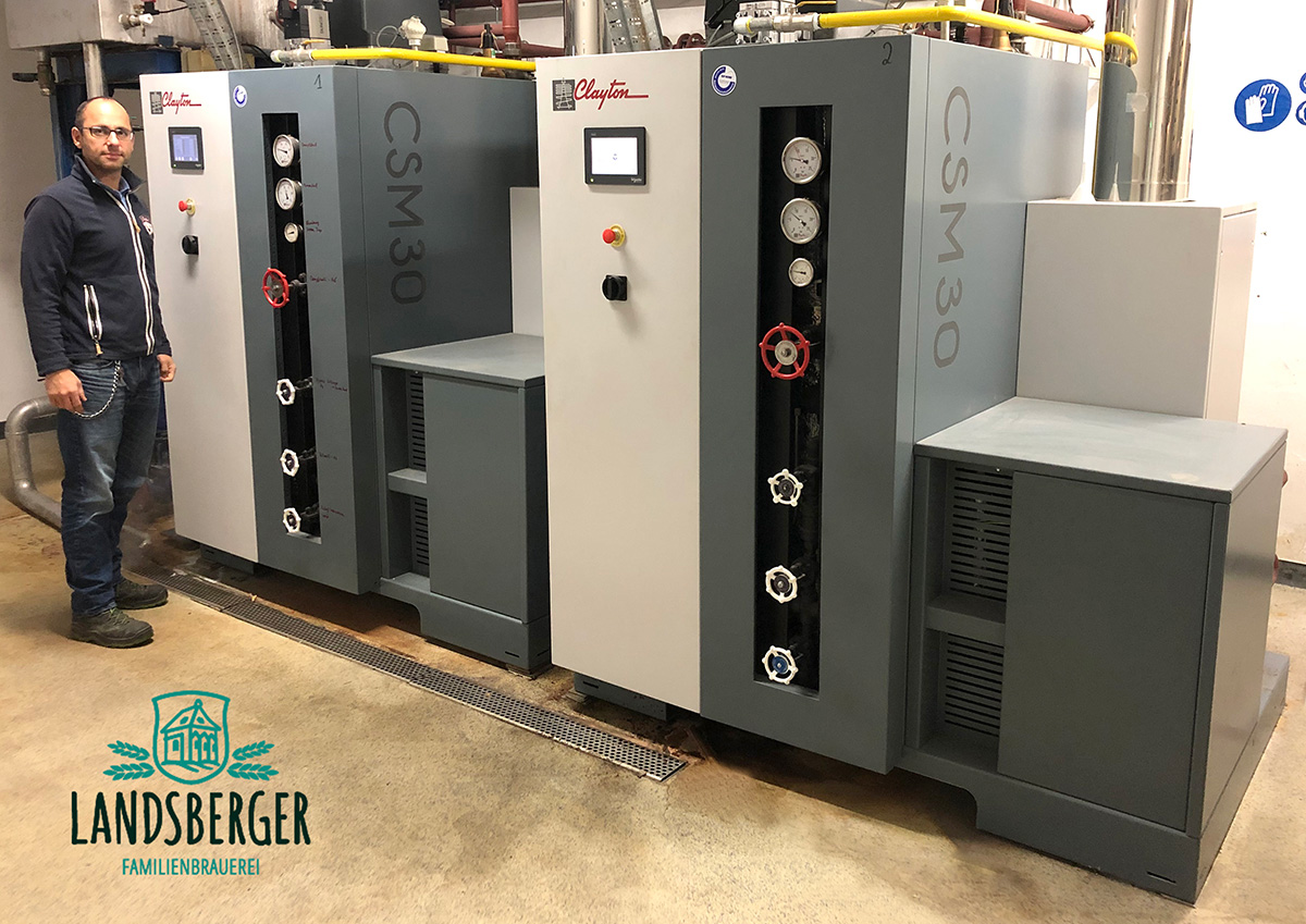 Landsberger Brewery Relies on Clayton Steam Masters for Efficient Brewing