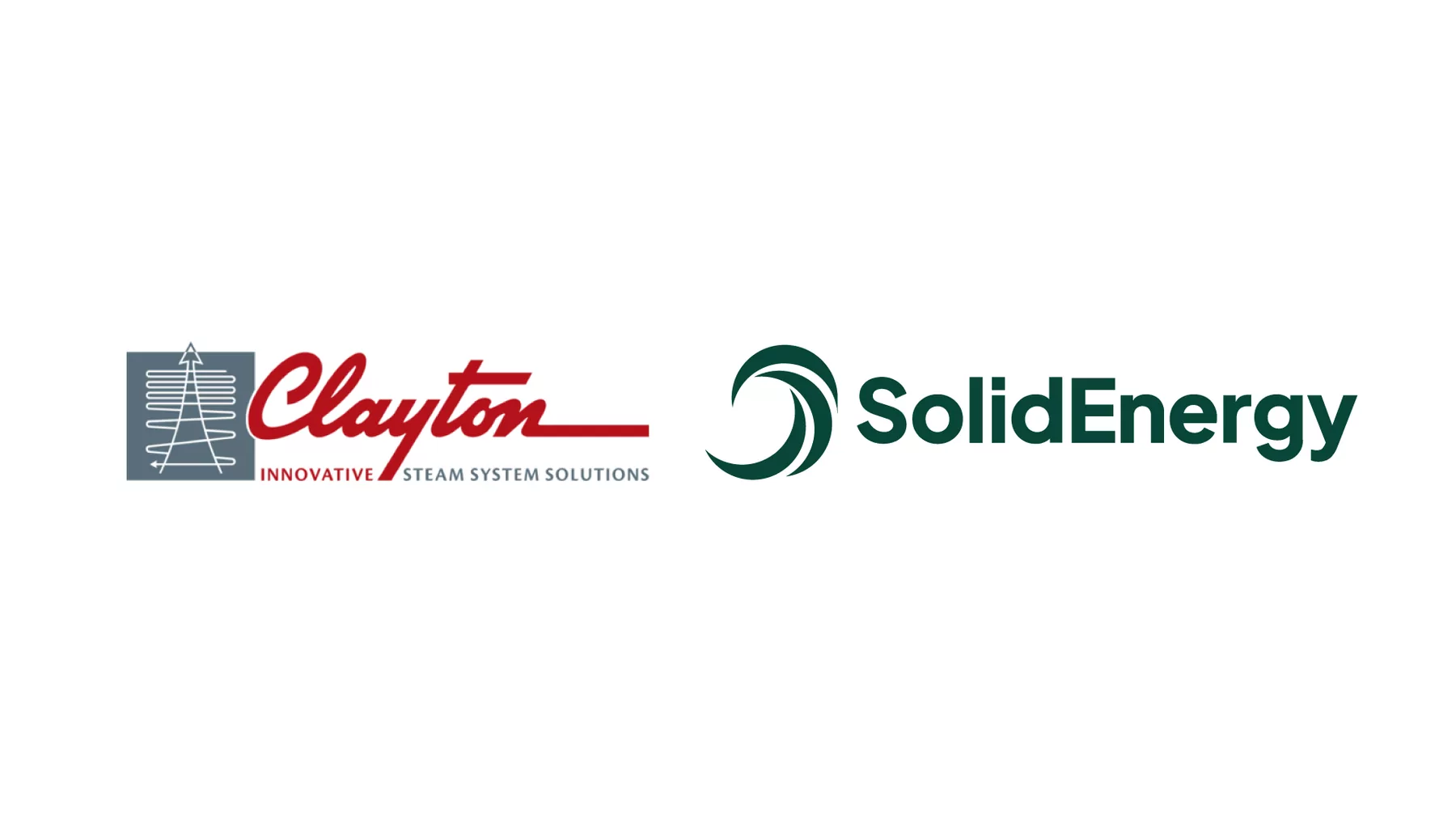 Solid Energy and Clayton Announce Strategic Collaboration on Steam Heat Pump