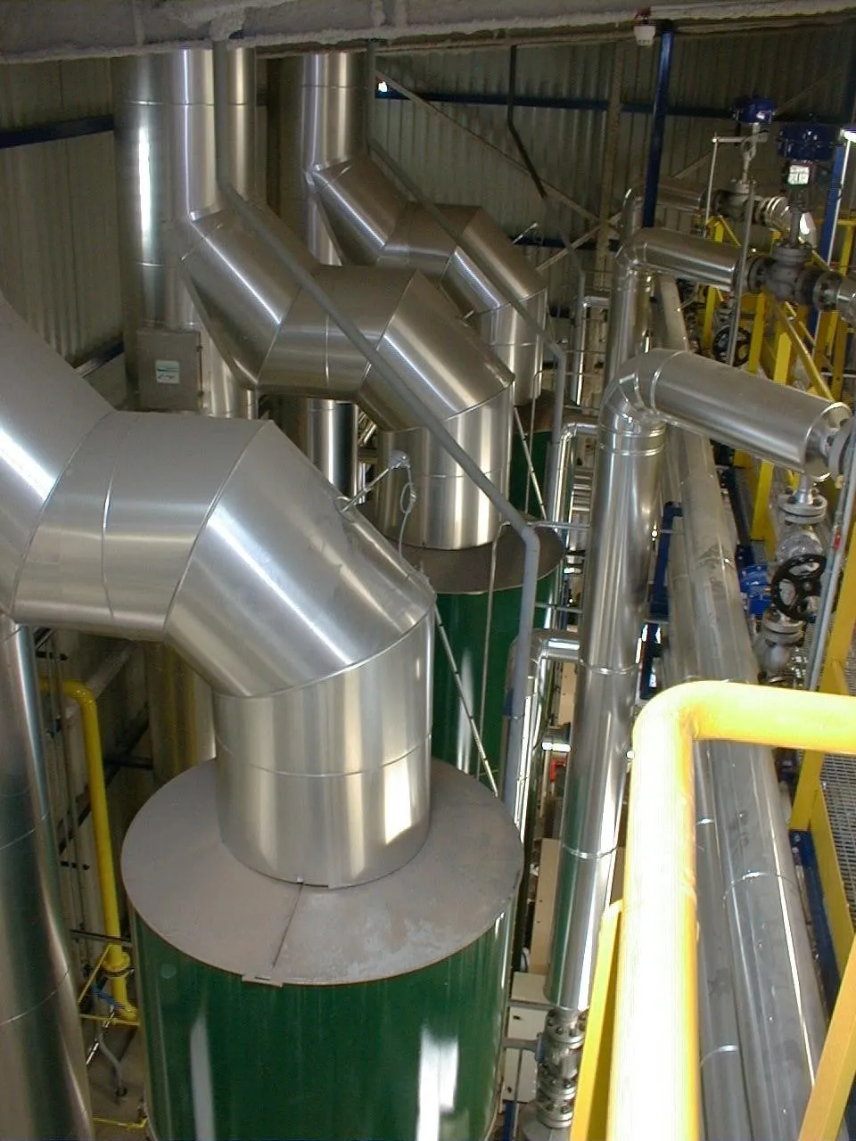 Das Chemieunternehmen Cognis nutzt 4 Clayton-Dampferzeuger zur Bereitstellung von Hochdruckdampf