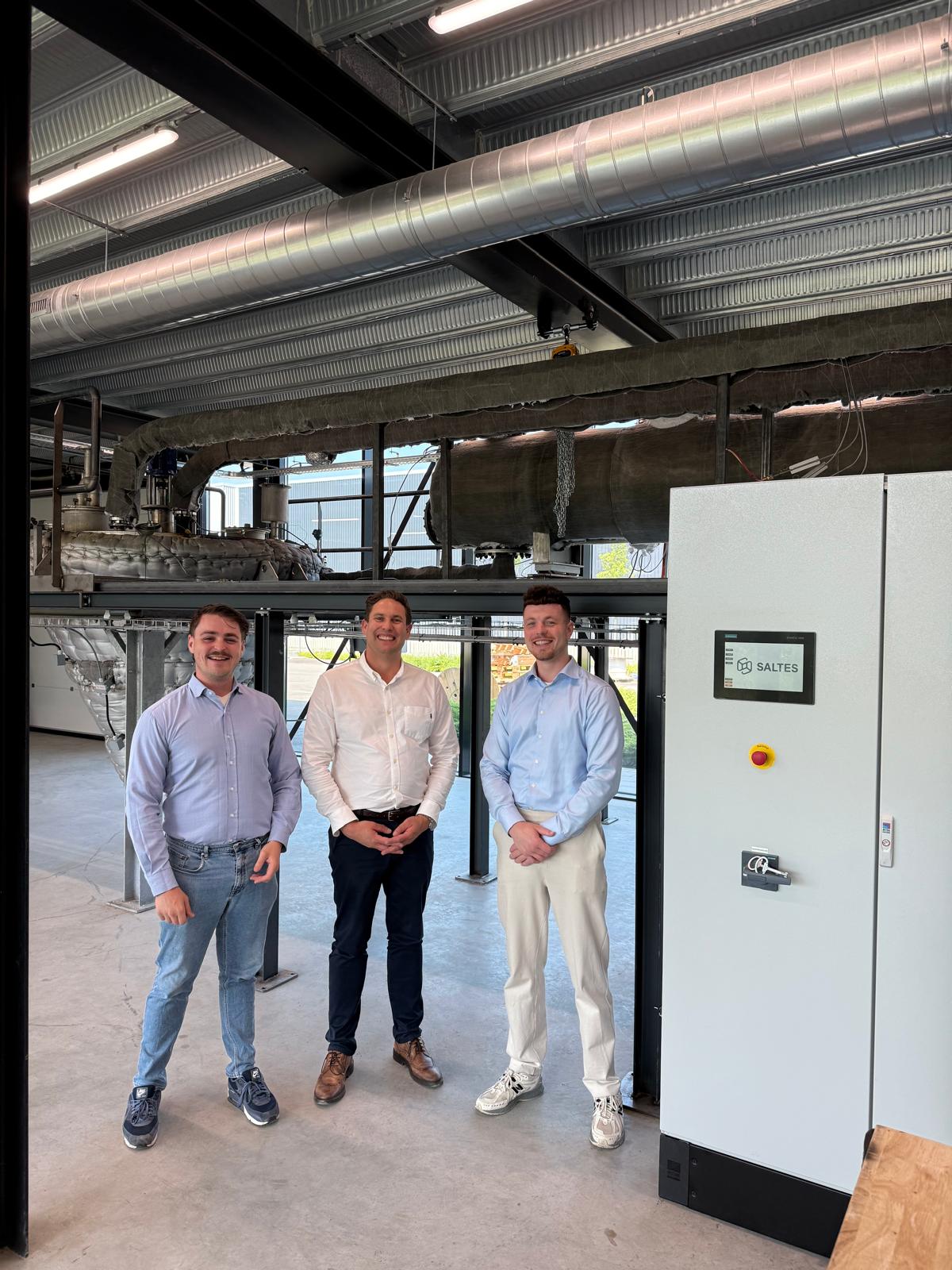 Saltes and Clayton partner to deliver on-demand steam with molten salt thermal storage