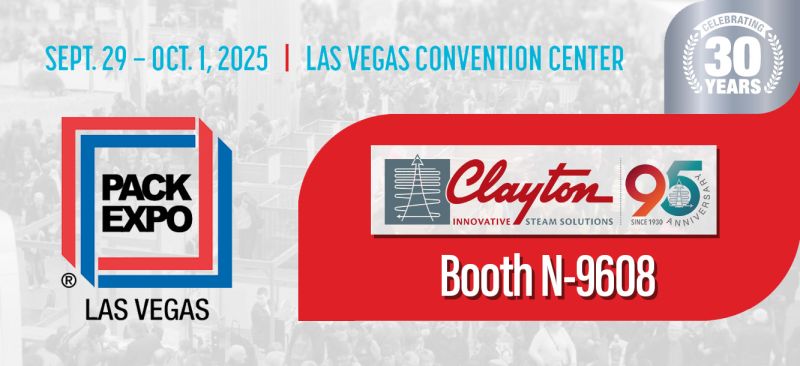Clayton is headed to PACK EXPO Las Vegas 2025!